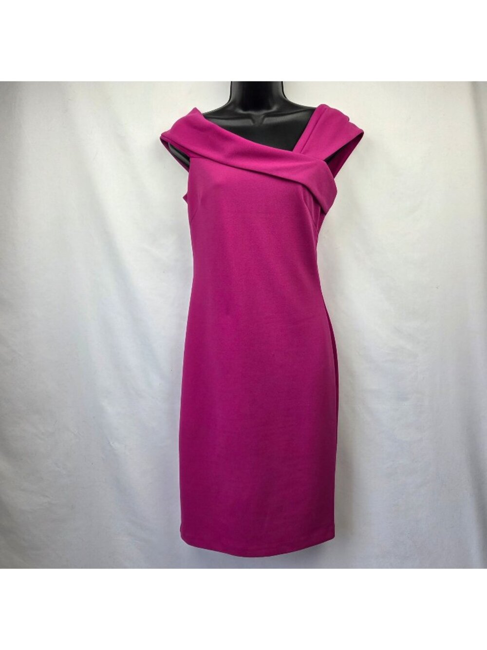 Vince Camuto Off-Shoulder Sheath Dress Orchid Size 4